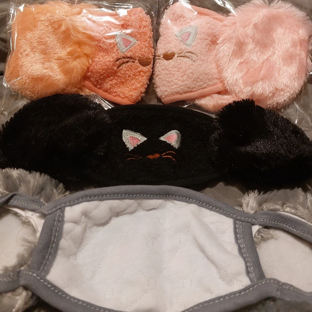 Plush Face Masks